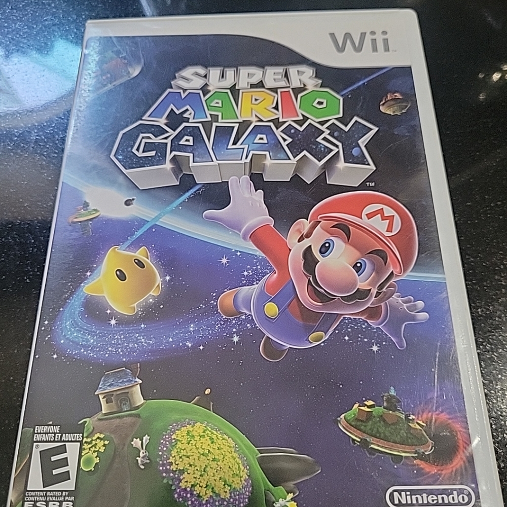 Super Mario Galaxy Nintendo Wii 2007 With Booklet